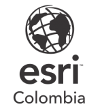LOGO ESRI COLOMBIA- 2020 vertical negro